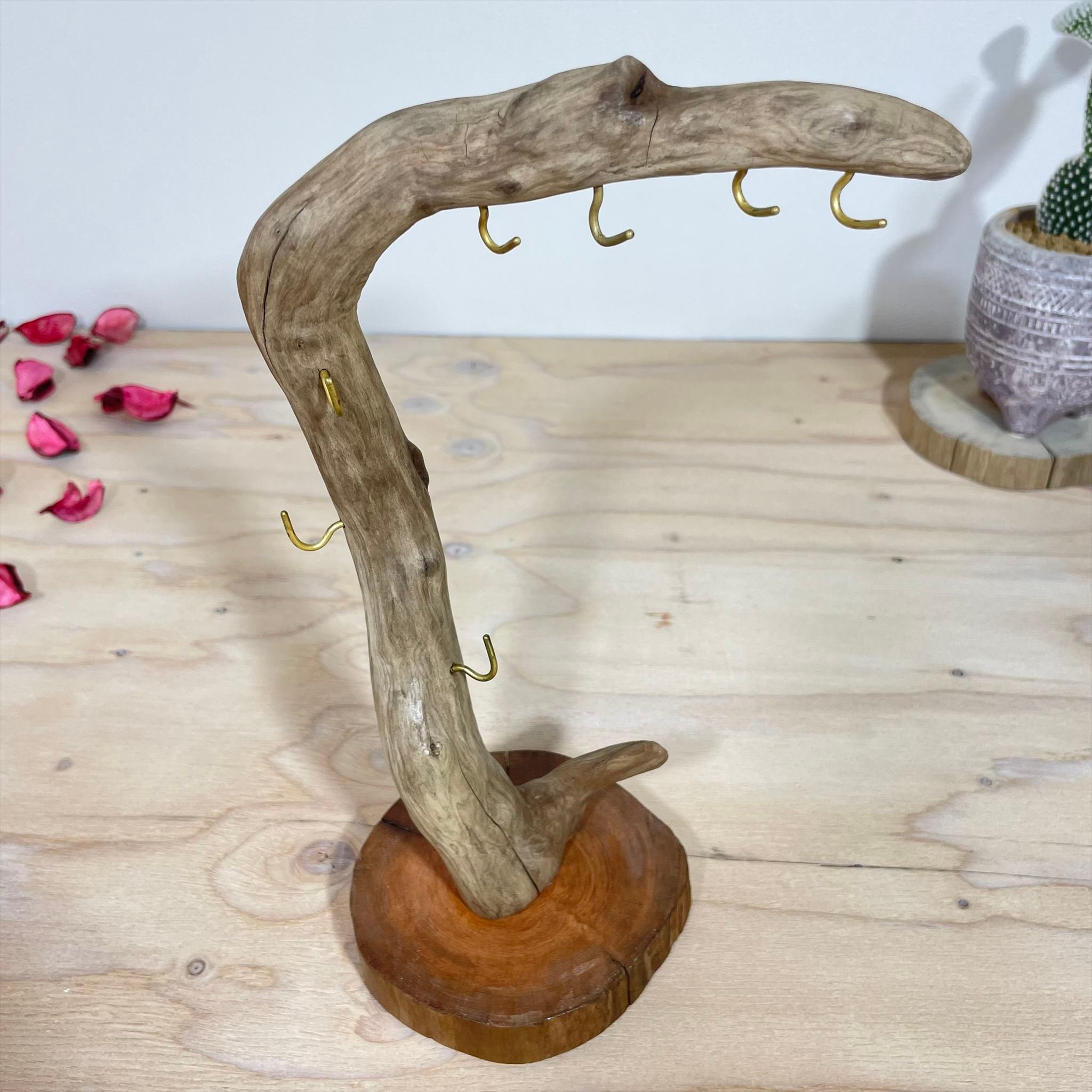 流木 アクセサリースタンド AS05002 アクセサリー掛け アクセサリー