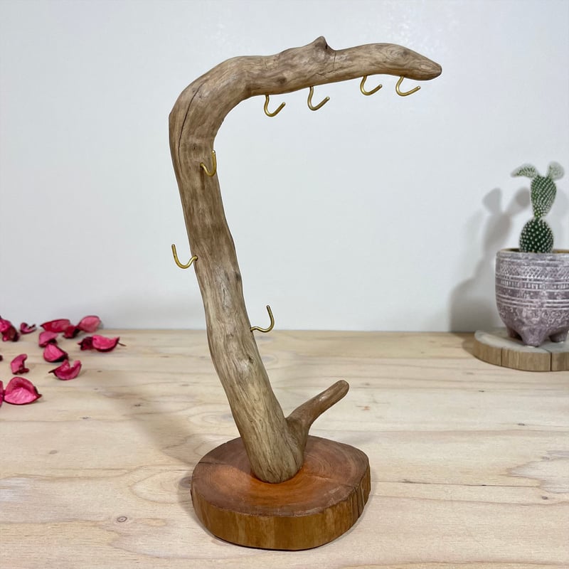 流木 アクセサリースタンド AS05002 アクセサリー掛け アクセサリー