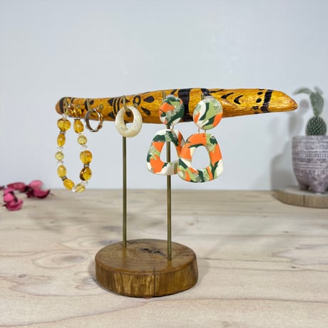 流木　アクセサリースタンド　AS05005　アクセサリー掛け　アクセサリーホルダー　流木インテリア　流木アート