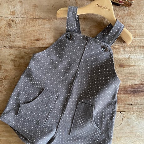 【即納】anneshirly /DOT overalls