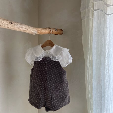 【即納】anneshirly /DOT overalls