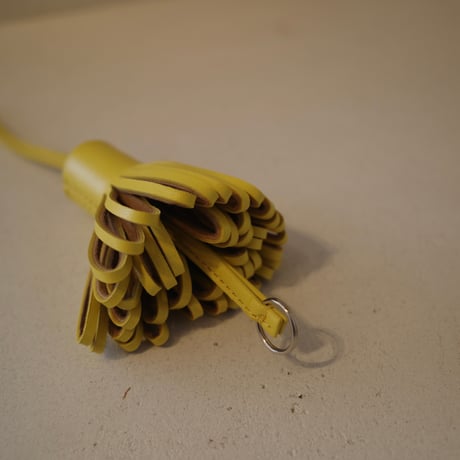<NOWHOW> FRINGE CHARM : LONG(YELLOW)