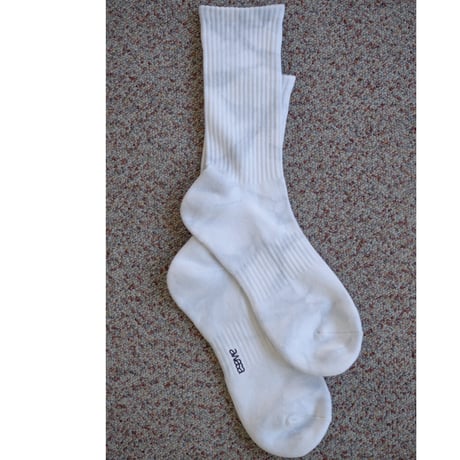 <awasa> チューブソックス tie dye(gray × white)