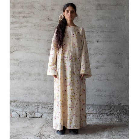 <TADO> PRIYA ECO PRINT DRESS