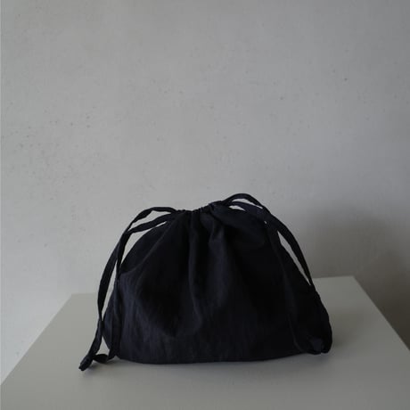 <KaILI> RIPSTOP NOT COMPACT ECOBAG MINI -dark navy