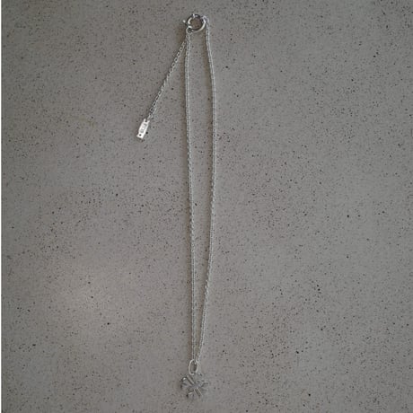 <W0dd bangkok> LOGO NECKLACE silver chain