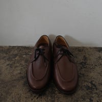 <forme> Low shoes（Dark brown）ladies