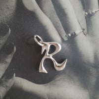 <W0dd bangkok>  ALPHABET PENDANT (R)