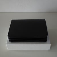 <forme> flp-26 Short wallet -cordovan (Black×Black)