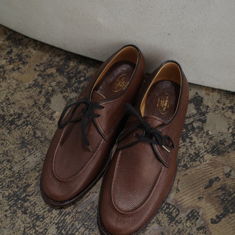 <forme> Low shoes（Dark brown）ladies