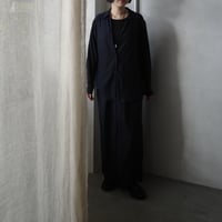 <YOKO SAKAMOTO> TWO PIECE SHIRT DRESS (Navy)