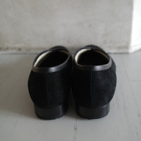 <Post Production>  Tear Pumps　（Mesh Goat Suede)