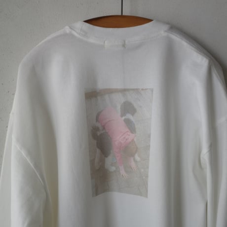 <awasa> Pert別注　Takuroh Toyama × awasa photo print long sleeve t-shirt　（girl)
