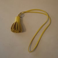 <NOWHOW> FRINGE CHARM : LONG(YELLOW)