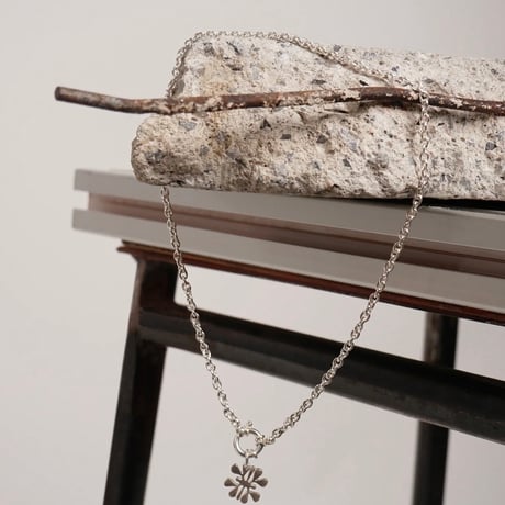 <W0dd bangkok> LOGO NECKLACE silver chain