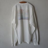 <awasa> Takuroh Toyama × awasa photo print long sleeve t-shirts (pool)