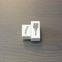 藤（花・葉セット）25mm x 10mm・18mm x 10mm