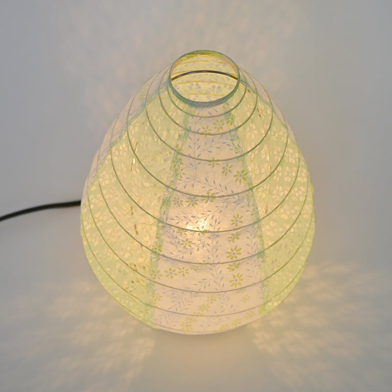 しずく型のキュートな和風テーブルランプ「drop(ドロップ)」4カラー