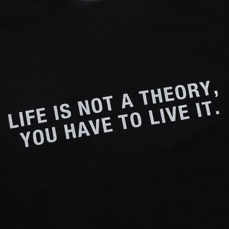 LIFE IS NOT TEE / BLACK