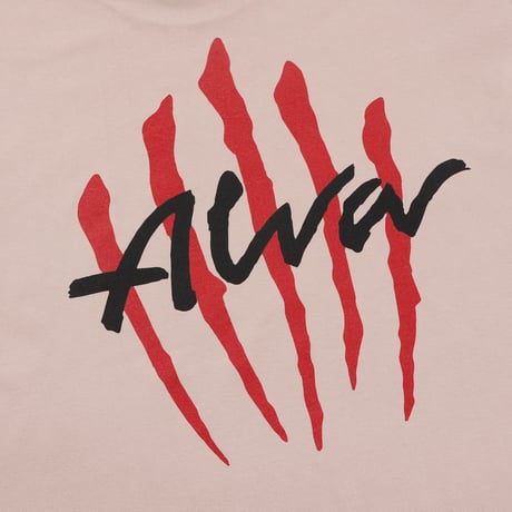 OG SCRATCH TEE  / SMOKY PINK