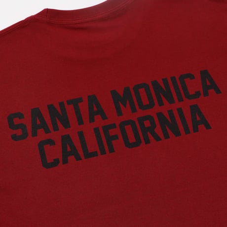 OG SANTAMONICA TEE  / BURGUNDY