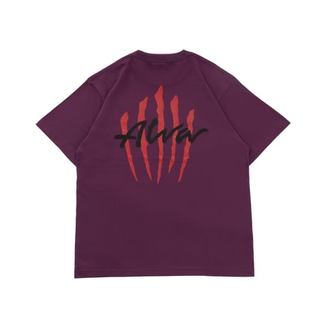 OG SCRATCH TEE  / PURPLE