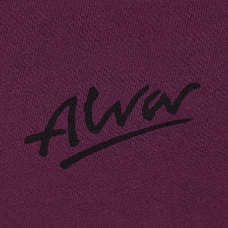 OG SCRATCH TEE  / PURPLE