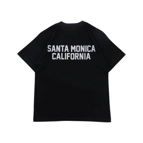 OG SANTAMONICA TEE  / BLACK