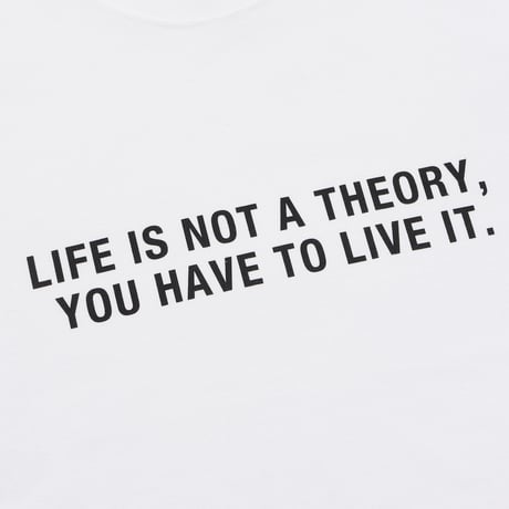 LIFE IS NOT TEE / WHITE