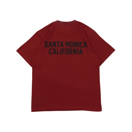 OG SANTAMONICA TEE  / BURGUNDY