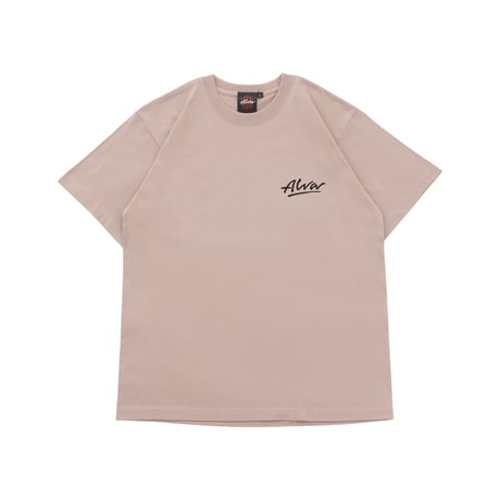 OG SCRATCH TEE  / SMOKY PINK