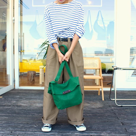 BO cover shoulder bag KHAKI