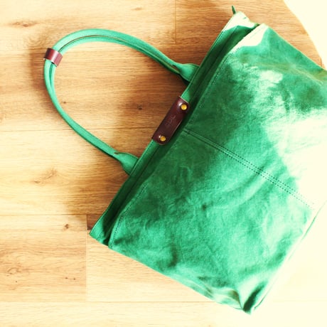 BO simple tote bag large　GREEN