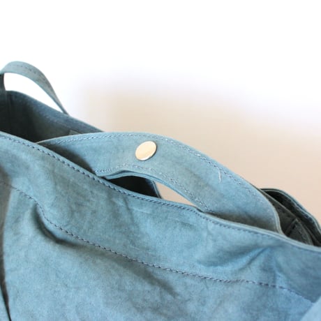 WARM useful shoulder bag midium　BLUE
