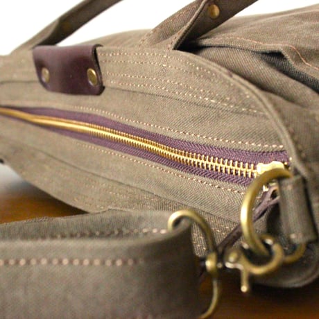 BO simple tote bag midium KHAKI
