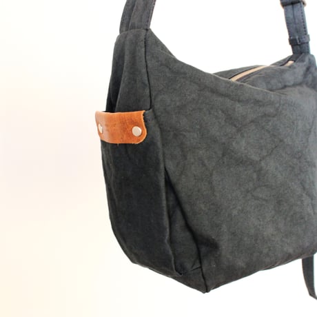 WARM narrow shoulder bag small　DARK NAVY