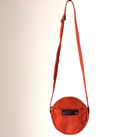 BO circle shoulder bag ORANGE