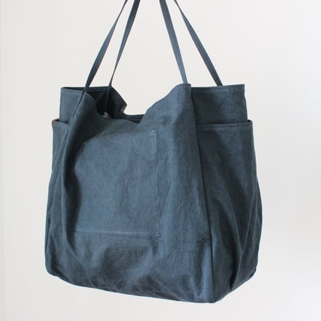 WARM useful shoulder bag large　DARK NAVY