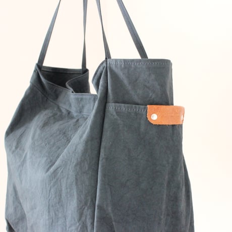 WARM useful shoulder bag large　DARK NAVY