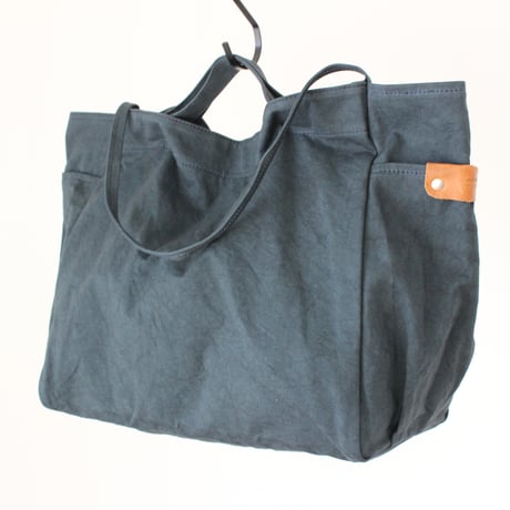 WARM useful shoulder bag midium　DARK NAVY