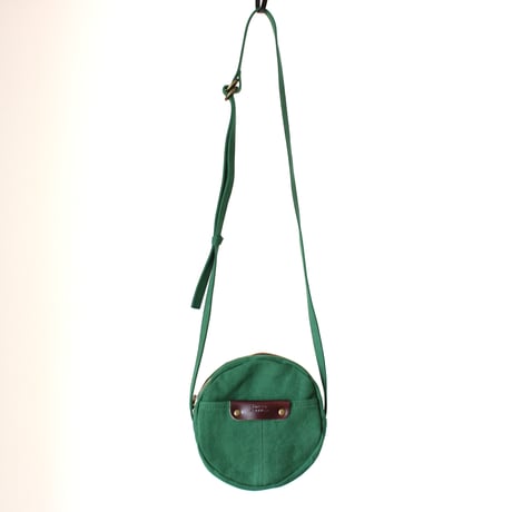 BO circle shoulder bag GREEN