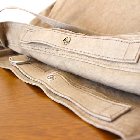 WARM useful shoulder bag midium　CAMEL