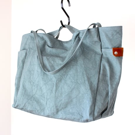 WARM useful shoulder bag midium　BLUE