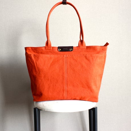 BO simple tote bag large  ORANGE