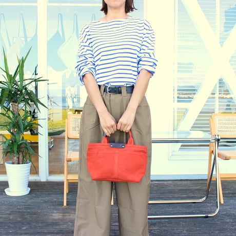 BO simple tote bag small KHAKI