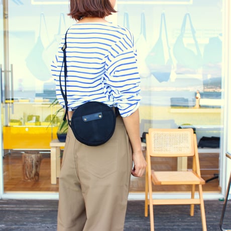 BO circle shoulder bag ORANGE