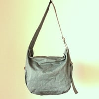 WARM narrow shoulder bag large  BLUE