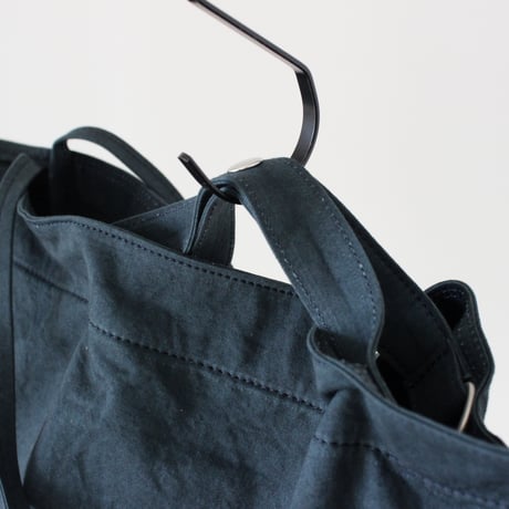 WARM useful shoulder bag large　DARK NAVY
