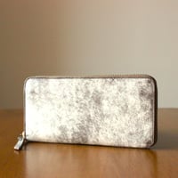 STEP round long wallet  KHAKI