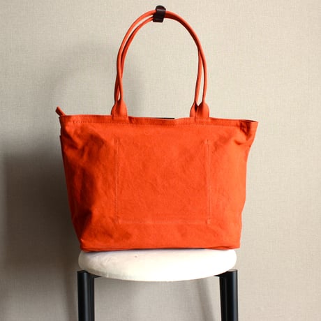BO simple tote bag large  ORANGE